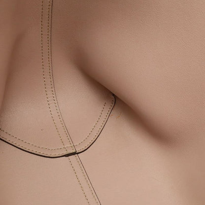 Gucci GG Supreme Reversible Tote Bag Shoulder Tote PVC Leather Khaki Beige