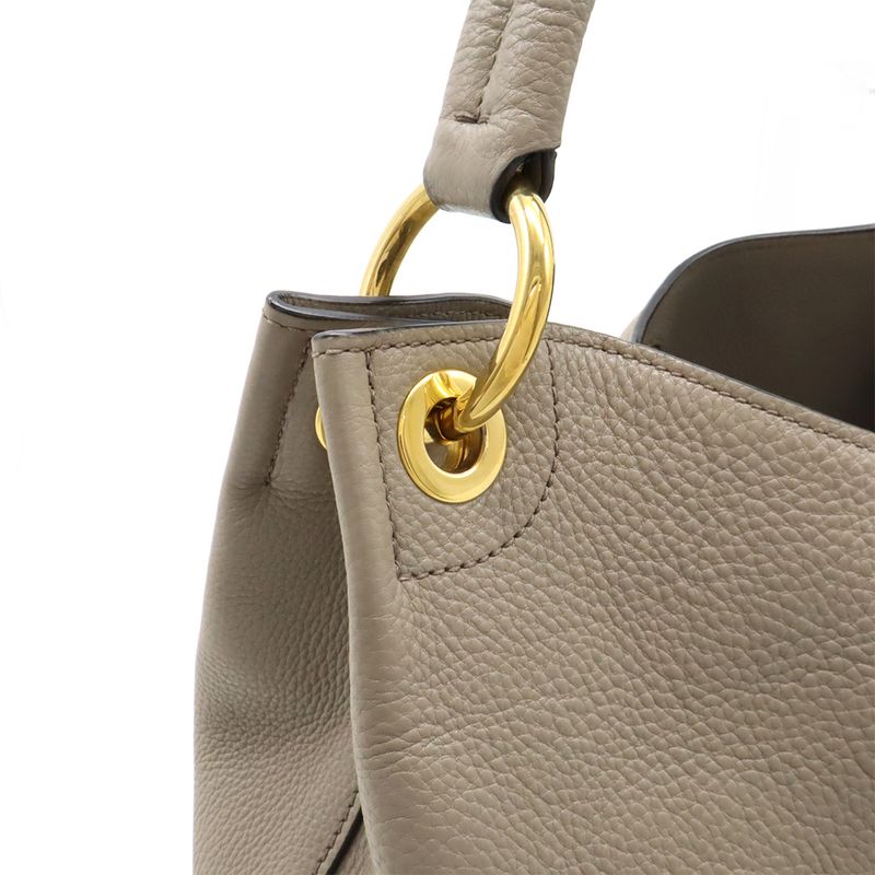 Prada Logo Engraved Shoulder Bag One Shoulder Semi Shoulder Leather Baltico