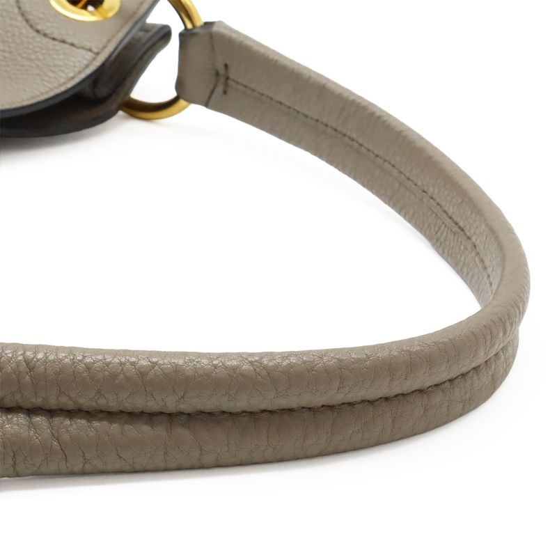 Prada Logo Engraved Shoulder Bag One Shoulder Semi Shoulder Leather Baltico