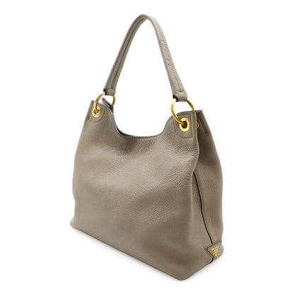 Prada Logo Engraved Shoulder Bag One Shoulder Semi Shoulder Leather Baltico