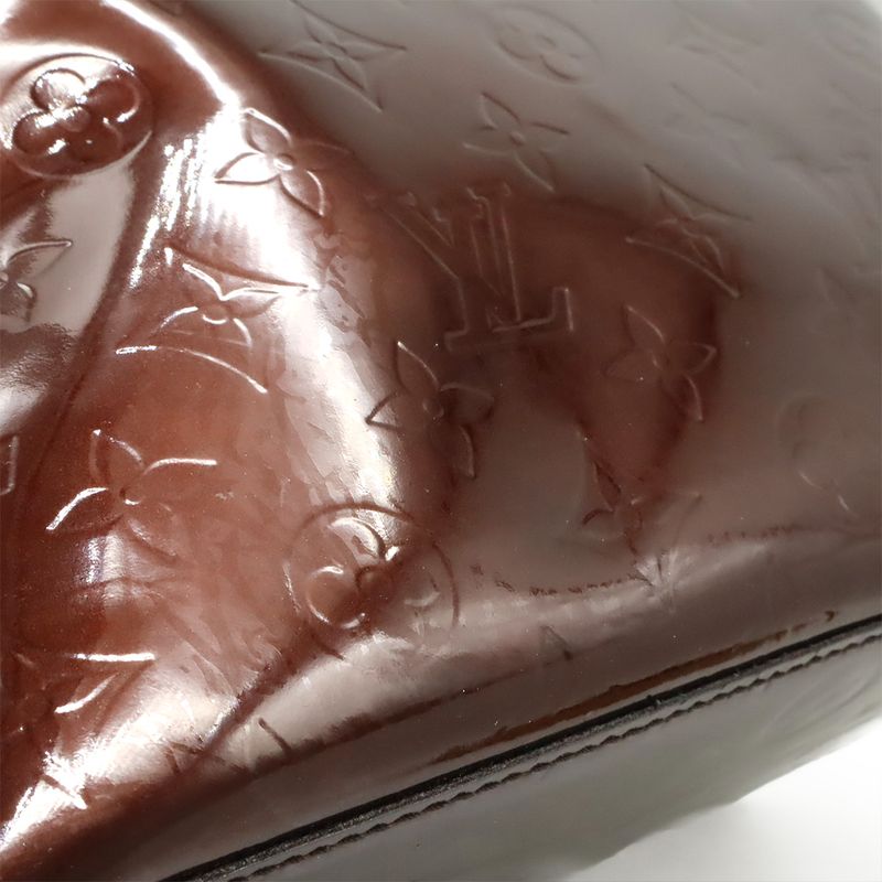 Louis Vuitton Monogram Vernis Bellevue GM Tote Handbag Shoulder Bag Semi