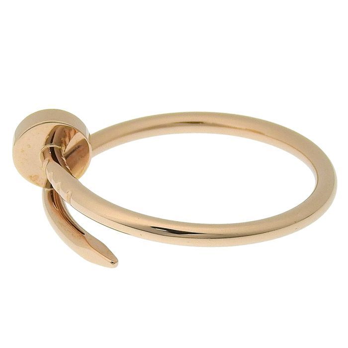 Cartier Juste Un Clou Ring Small Model 18K Pink Gold 750 Pink Gold #57 Equivalen