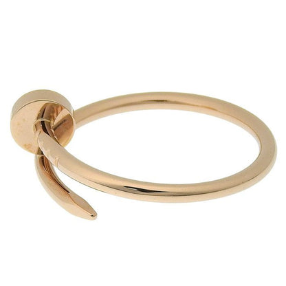 Cartier Juste Un Clou Ring Small Model 18K Pink Gold 750 Pink Gold #57 Equivalen