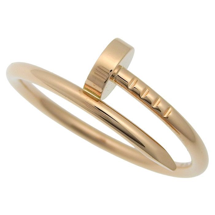 Cartier Juste Un Clou Ring Small Model 18K Pink Gold 750 Pink Gold #57 Equivalen