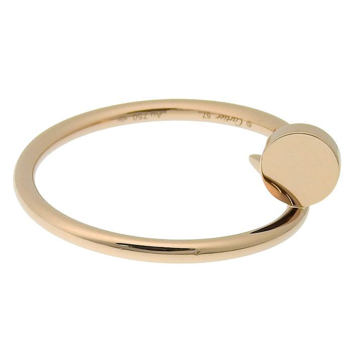 Cartier Juste Un Clou Ring Small Model 18K Pink Gold 750 Pink Gold #57 Equivalen