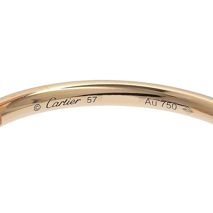 Cartier Juste Un Clou Ring Small Model 18K Pink Gold 750 Pink Gold #57 Equivalen