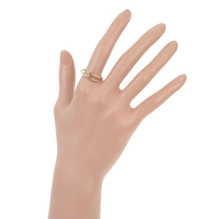 Cartier Juste Un Clou Ring Small Model 18K Pink Gold 750 Pink Gold #57 Equivalen
