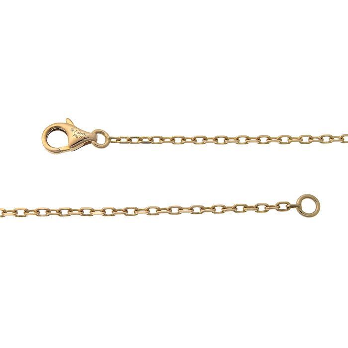 Cartier Trinity Diamond Necklace 18K Yellow Gold 18K White Gold 18K Pink Gold