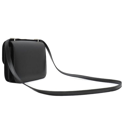 Hermes Shoulder Bag Constance Mini 3 Miroir Box Calf Black Silver Hardware