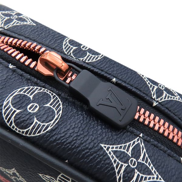 Louis Vuitton Shoulder Bag Danube PM Upside Down Monogram Canvas Monogram Ink