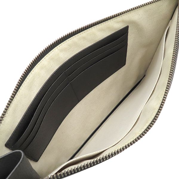 Gucci Clutch Bag GG Marmont Leather Black Gold Hardware Black Second Bag Pouch