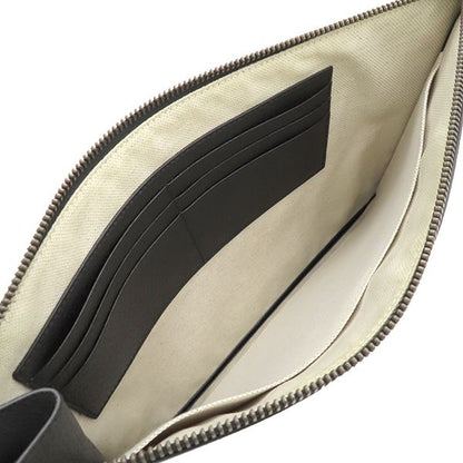 Gucci Clutch Bag GG Marmont Leather Black Gold Hardware Black Second Bag Pouch