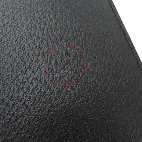 Gucci Clutch Bag GG Marmont Leather Black Gold Hardware Black Second Bag Pouch