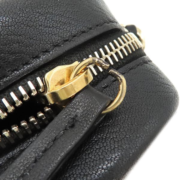 Chanel Shoulder Bag Matelasse Camera Bag Calf Black Gold Hardware Black Chain