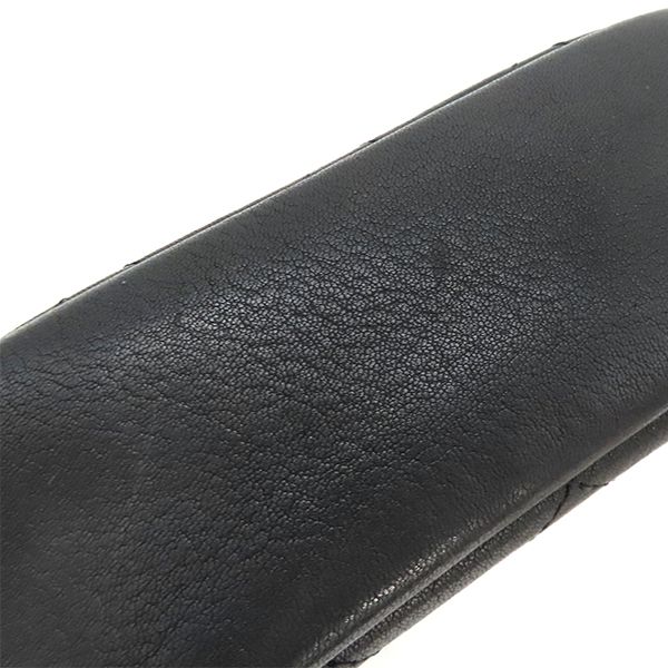 Chanel Shoulder Bag Matelasse Camera Bag Calf Black Gold Hardware Black Chain