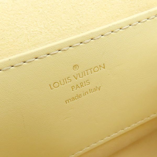 Louis Vuitton Shoulder Bag New Wave Muluti Pochette Leather Yellowish Gold