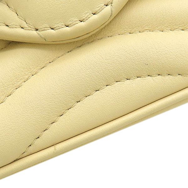 Louis Vuitton Shoulder Bag New Wave Muluti Pochette Leather Yellowish Gold