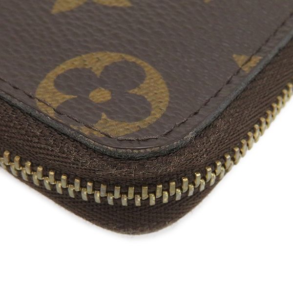 Louis Vuitton Coin Case Zippy Coin Purse Monogram Canvas Monogram Gold Hardware