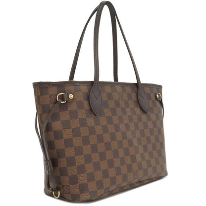 Louis Vuitton Tote Bag Neverfull PM Damier Canvas Damier Ebene Gold Hardware