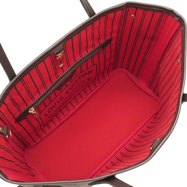 Louis Vuitton Tote Bag Neverfull PM Damier Canvas Damier Ebene Gold Hardware