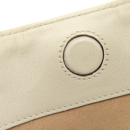 Gucci 2way Bag Diana Small Leather White Gold Hardware Bamboo White Handbag