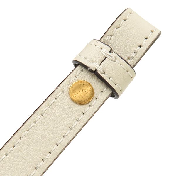 Gucci 2way Bag Diana Small Leather White Gold Hardware Bamboo White Handbag