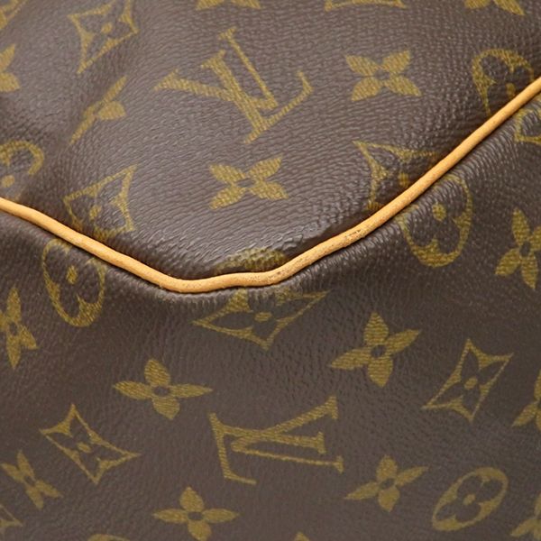 Louis Vuitton Boston Bag Keepall 55 Monogram Canvas Monogram Gold Hardware