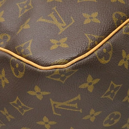 Louis Vuitton Boston Bag Keepall 55 Monogram Canvas Monogram Gold Hardware