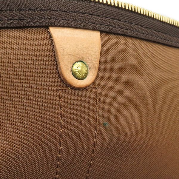 Louis Vuitton Boston Bag Keepall 55 Monogram Canvas Monogram Gold Hardware