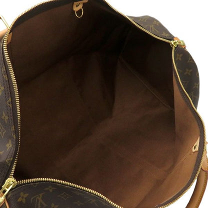 Louis Vuitton Boston Bag Keepall 55 Monogram Canvas Monogram Gold Hardware