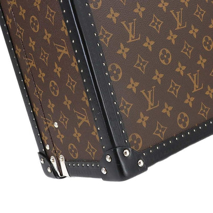 Louis Vuitton Monogram Macassar SPO Personal Bisten 70 Trunk Case Bag Brown