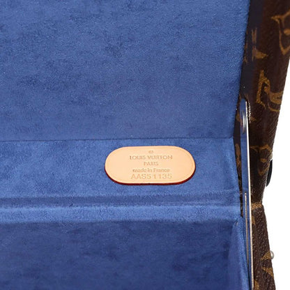 Louis Vuitton Monogram Macassar SPO Personal Bisten 70 Trunk Case Bag Brown
