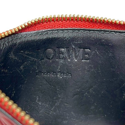 Loewe Coin Case Red Repeat Anagram C499z40x04 L