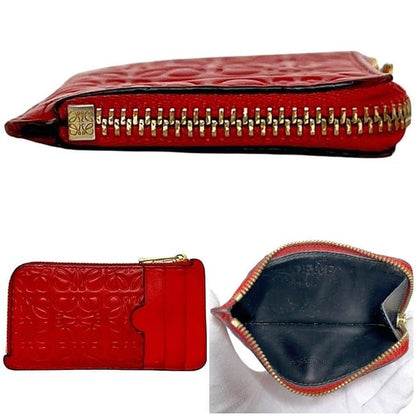 Loewe Coin Case Red Repeat Anagram C499z40x04 L