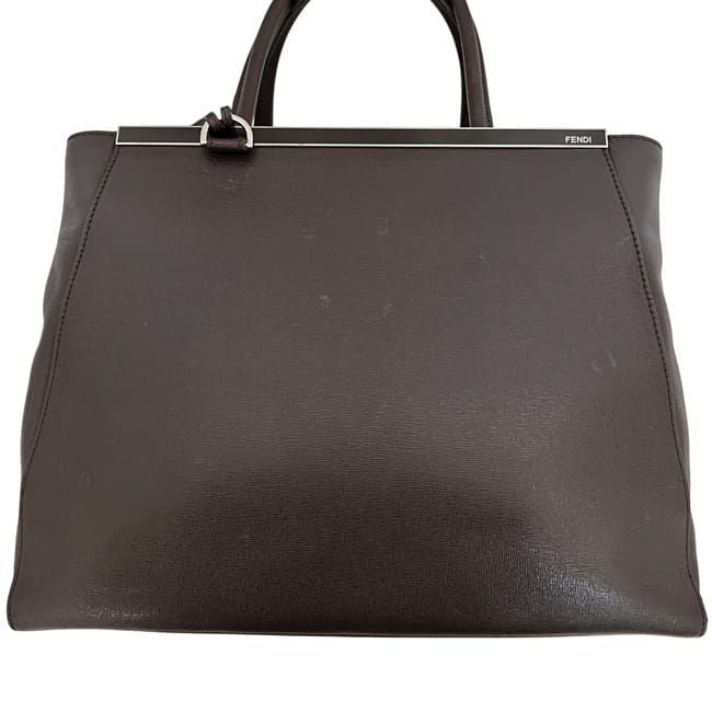 Fendi 2 Way Bag Toujours Dark Brown 8bh250