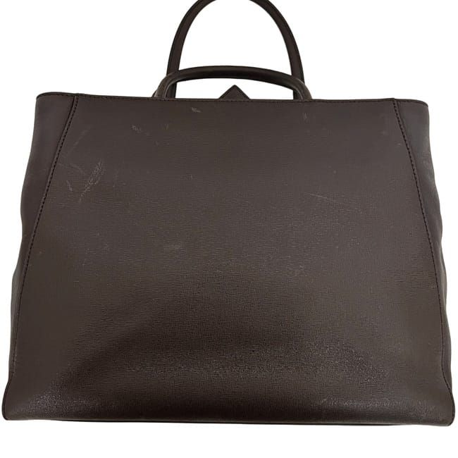 Fendi 2 Way Bag Toujours Dark Brown 8bh250