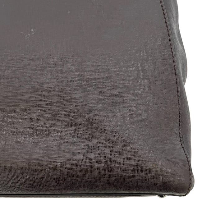 Fendi 2 Way Bag Toujours Dark Brown 8bh250