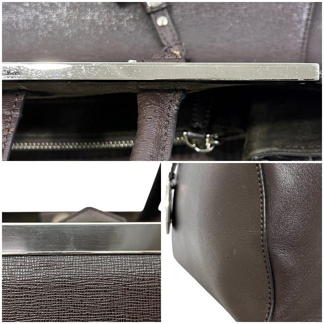 Fendi 2 Way Bag Toujours Dark Brown 8bh250