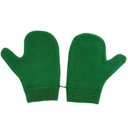Gucci Children's Gloves Green Interlocking 788514 3k206