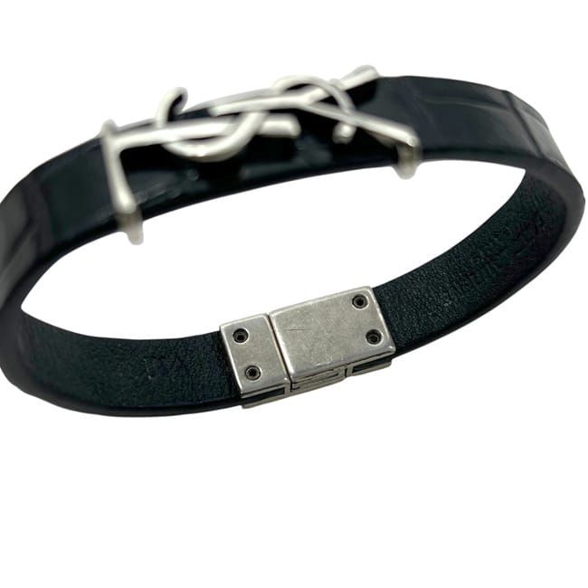 Saint Laurent Bracelet Black Cassandra 2023 3 03525
