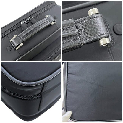 Prada Messenger Bag Briefcase Black NERO Tessuto