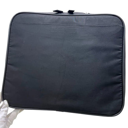 Prada Messenger Bag Briefcase Black NERO Tessuto
