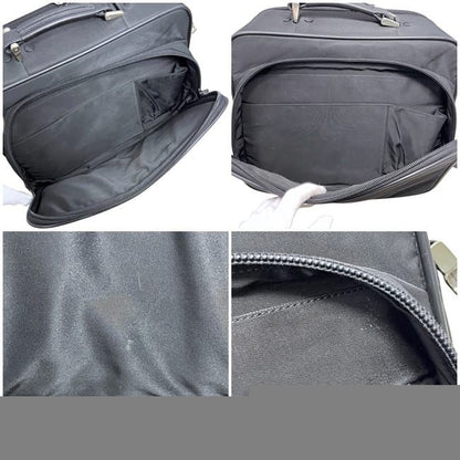 Prada Messenger Bag Briefcase Black NERO Tessuto