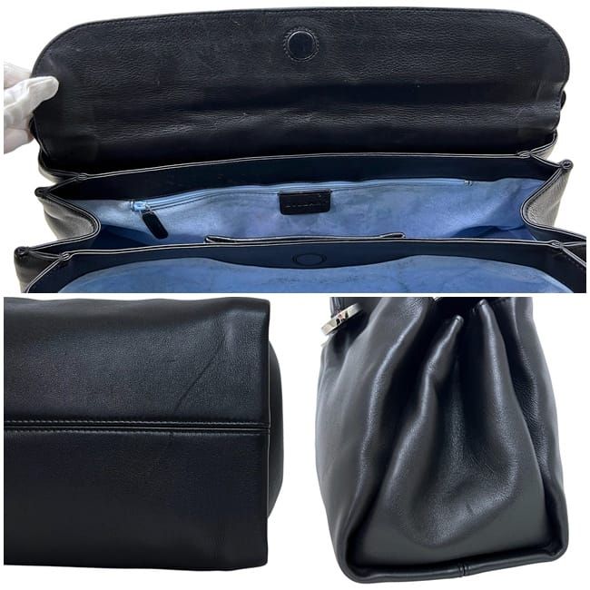 Bulgari Tote Bag Twist Bag Black Bulgari SAP