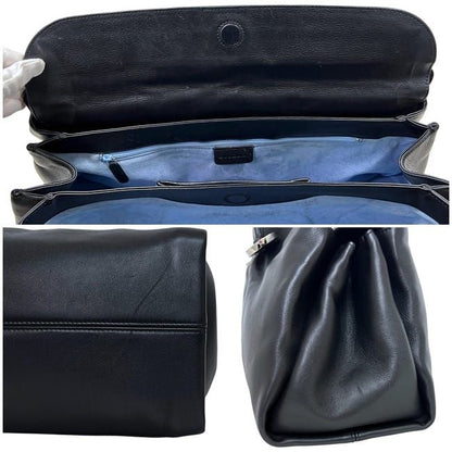 Bulgari Tote Bag Twist Bag Black Bulgari SAP