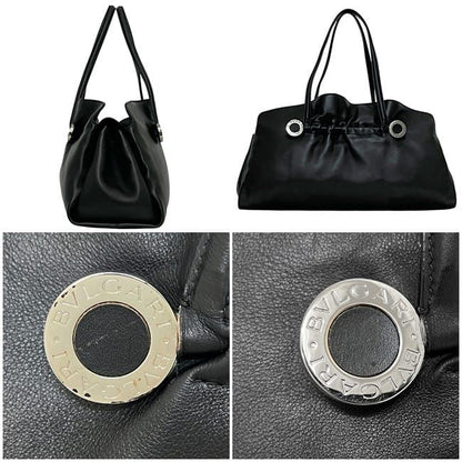 Bulgari Tote Bag Twist Bag Black Bulgari SAP