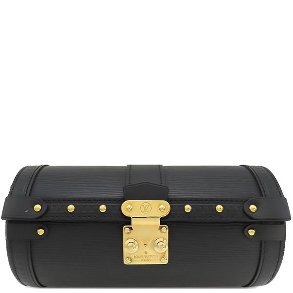 Louis Vuitton Shoulder Bag Papillon Trunk Bag Epi Leather Noir Black Gold