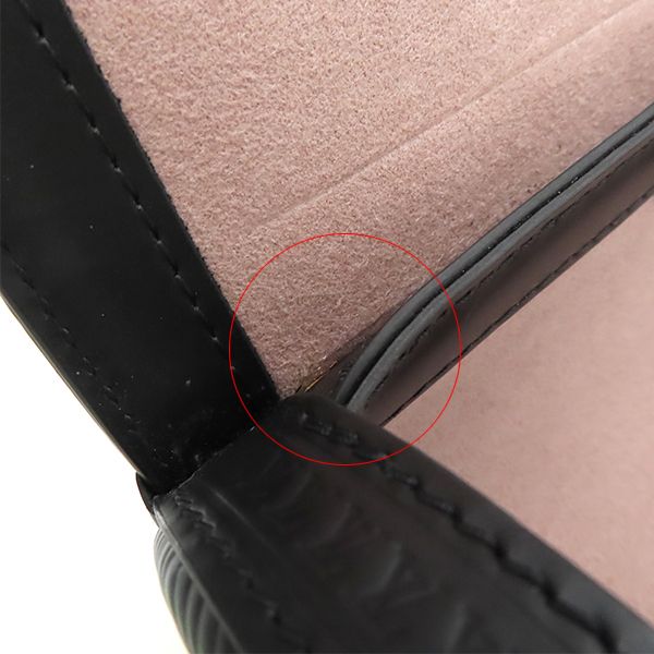 Louis Vuitton Shoulder Bag Papillon Trunk Bag Epi Leather Noir Black Gold