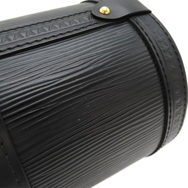 Louis Vuitton Shoulder Bag Papillon Trunk Bag Epi Leather Noir Black Gold