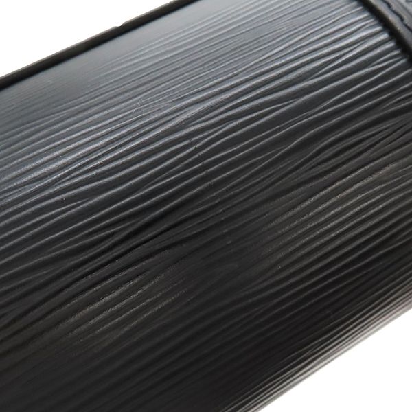 Louis Vuitton Shoulder Bag Papillon Trunk Bag Epi Leather Noir Black Gold